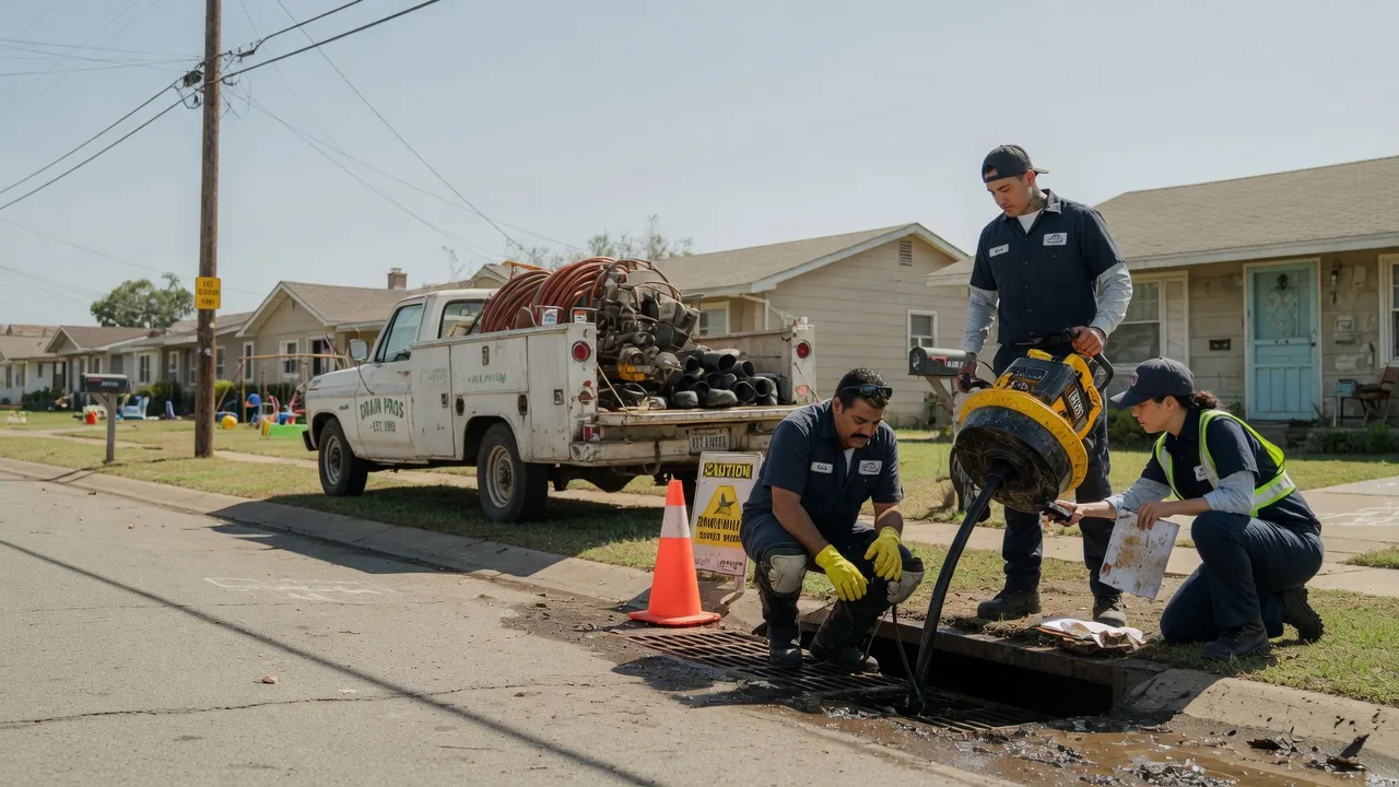 Drain Cleaning in Grulla, TX near me